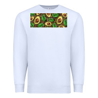 White avocados with wood and leopard background 11 oz mug Premium Sweatshirt - BarkalooDesign