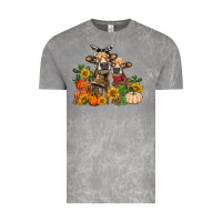 Cloud Rock Fall heifer cows Vintage Tee - RanaPortraitStore