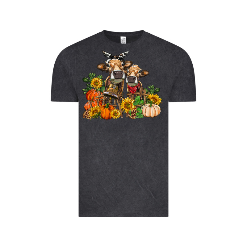 Fall Heifer Cows Vintage Tee by RanaPortraitStore | Teevron