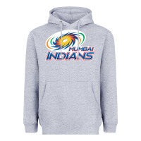 Heather Grey mumbai indians Heavyweight Hoodie - trangStudio