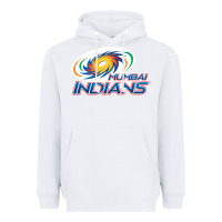 White mumbai indians Heavyweight Hoodie - trangStudio