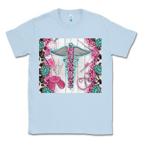 Dusty Blue nurse Classic Tee - TumblerDesignByShophia