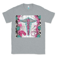 Heather Grey nurse Classic Tee - TumblerDesignByShophia