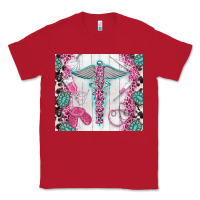 Red nurse Classic Tee - TumblerDesignByShophia