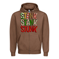 Chestnut Stink stank stunk Zipper Hoodie - Artiststas