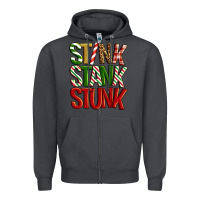 Smoke Stink stank stunk Zipper Hoodie - Artiststas