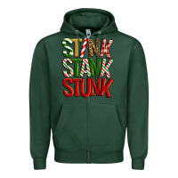 Sports Green Stink stank stunk Zipper Hoodie - Artiststas