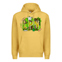Antique Gold St. Patricks Day Lpn Premium Hoodie - CowhideDigitalArt
