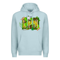 Blue Mist St. Patricks Day Lpn Premium Hoodie - CowhideDigitalArt