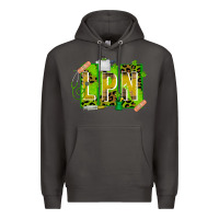 Smoke St. Patricks Day Lpn Premium Hoodie - CowhideDigitalArt