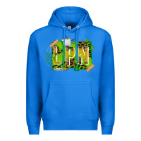 True Royal St. Patricks Day Lpn Premium Hoodie - CowhideDigitalArt