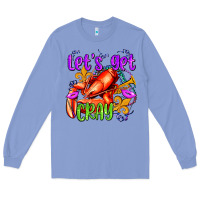Colony Blue let's get cray with crawfish olivia Long Sleeve Tee - OliviaCreatesArt