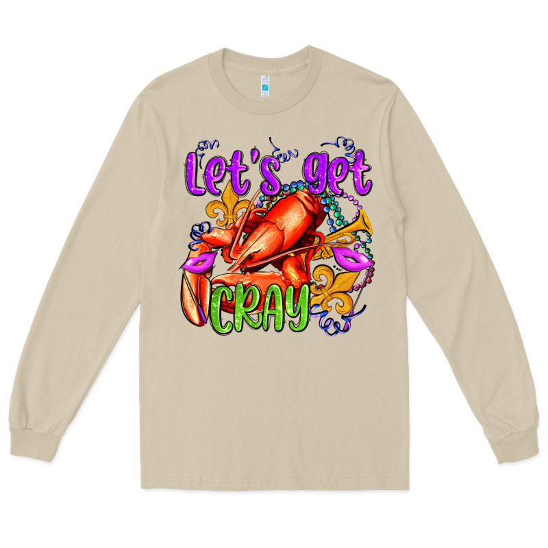 Let's Get Cray With Crawfish Olivia Long Sleeve Tee by OliviaCreatesArt | Teevron