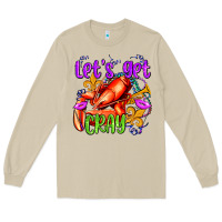 Mushroom let's get cray with crawfish olivia Long Sleeve Tee - OliviaCreatesArt