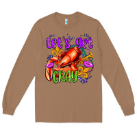 Toasted Coconut let's get cray with crawfish olivia Long Sleeve Tee - OliviaCreatesArt