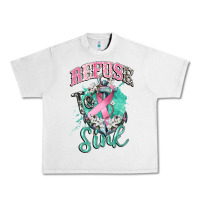 Lunar Rock refuse to sink cancer Urban Heavy Tee - CowGirlArtShop