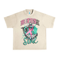 Refuse To Sink Cancer Urban Heavy Tee | Teevron