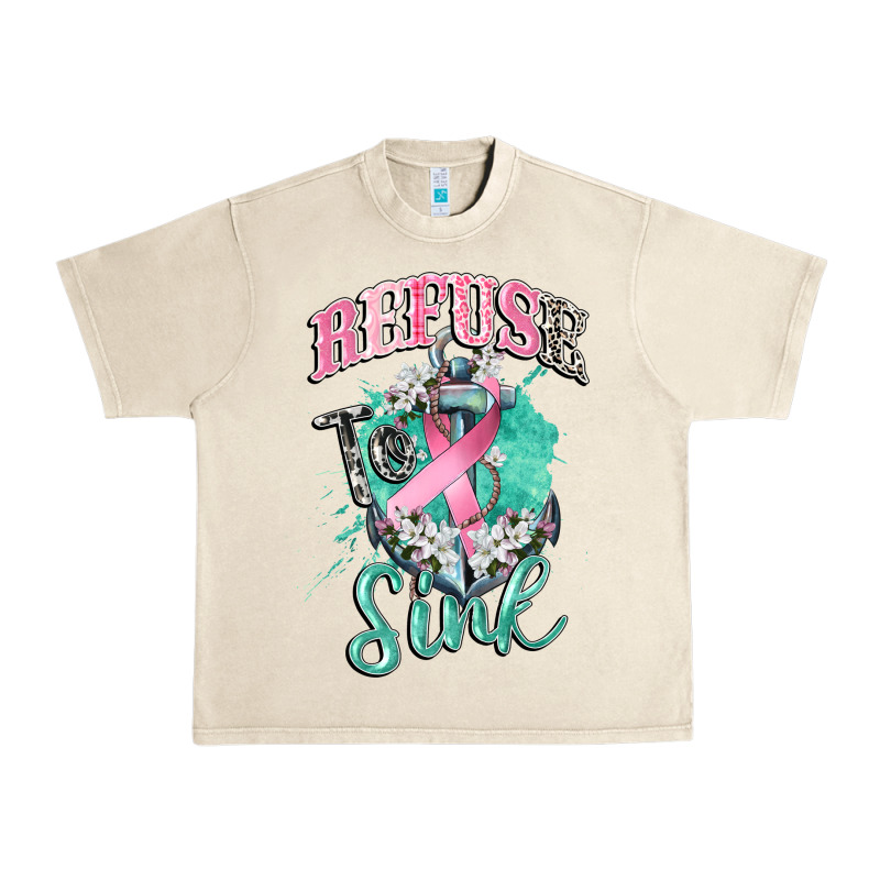 Refuse To Sink Cancer Urban Heavy Tee by CowGirlArtShop | Teevron