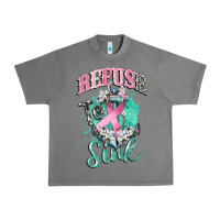Tornado refuse to sink cancer Urban Heavy Tee - CowGirlArtShop