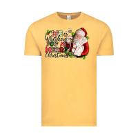 Vintage Mustard we whiskey you a merry christmas Vintage Tee - CowGirlArtShop