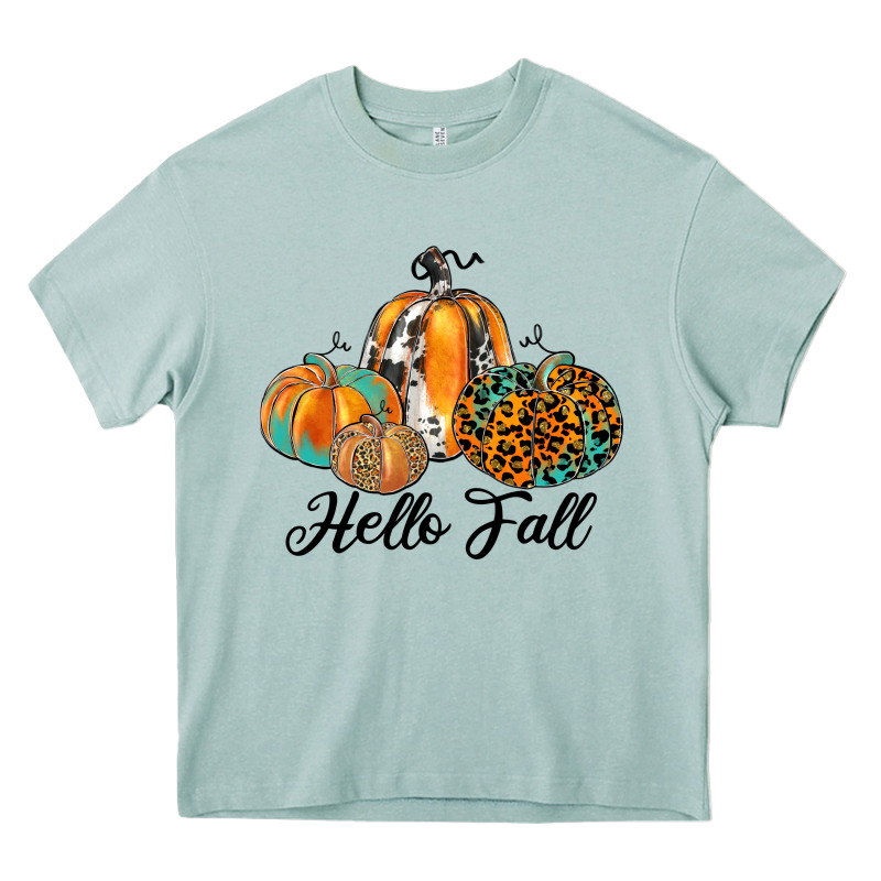 Hello Fall Heavy Core Tee by JahusDesignShop | Teevron