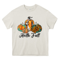 Cream hello fall Heavy Core Tee - JahusDesignShop