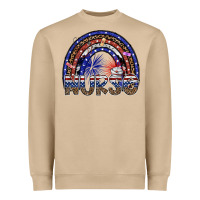 Mushroom american nurse Heavyweight Sweatshirt - SublimationCraftShop