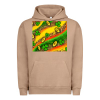 Pigment Burro st patricks coin and shamrock Urban Hoodie - AdoDesignShop