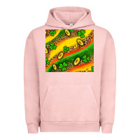 Pigment Salmon st patricks coin and shamrock Urban Hoodie - AdoDesignShop