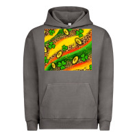 Pigment Tornado st patricks coin and shamrock Urban Hoodie - AdoDesignShop