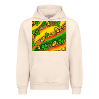 Sandshell st patricks coin and shamrock Urban Hoodie - AdoDesignShop