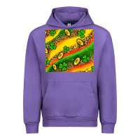 Tulip st patricks coin and shamrock Urban Hoodie - AdoDesignShop