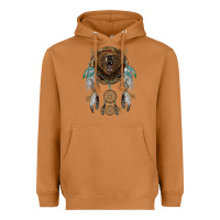 Meerkat bear  native dreamcatcher Heavyweight Hoodie - BarkalooDesign