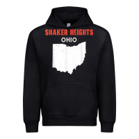 Black shaker heights ohio usa state america travel ohioan Urban Hoodie - trangStudio