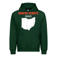 Forest Green shaker heights ohio usa state america travel ohioan Urban Hoodie - trangStudio