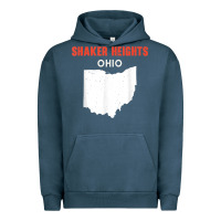 Pigment Midnight Navy shaker heights ohio usa state america travel ohioan Urban Hoodie - trangStudio