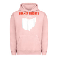 Pigment Salmon shaker heights ohio usa state america travel ohioan Urban Hoodie - trangStudio