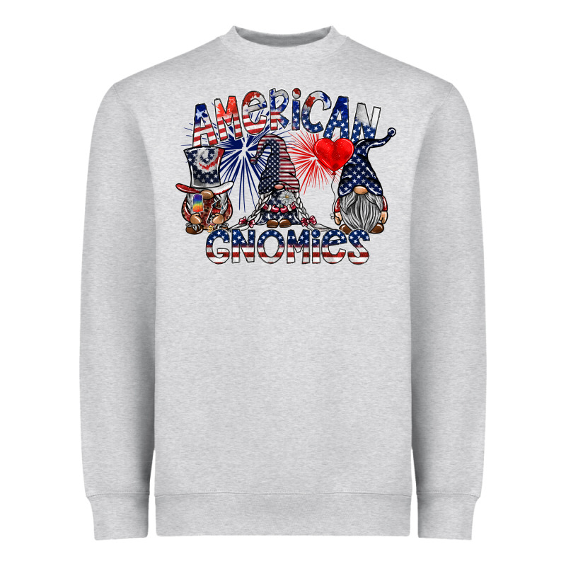 Amerikan Gnomies Heavyweight Sweatshirt by SublimationCraftShop | Teevron