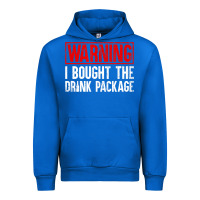 Cobalt Mens Warning I Bought The Drink Package Cruise Shirts [Men] Urban Hoodie - trangStudio