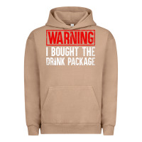 Pigment Burro Mens Warning I Bought The Drink Package Cruise Shirts [Men] Urban Hoodie - trangStudio
