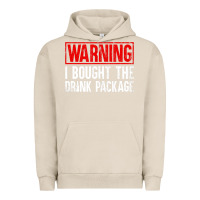 Pigment French Oak Mens Warning I Bought The Drink Package Cruise Shirts [Men] Urban Hoodie - trangStudio