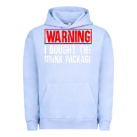 Pigment Grape Ice Mens Warning I Bought The Drink Package Cruise Shirts [Men] Urban Hoodie - trangStudio