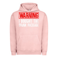 Pigment Salmon Mens Warning I Bought The Drink Package Cruise Shirts [Men] Urban Hoodie - trangStudio