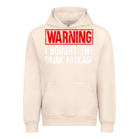 Sandshell Mens Warning I Bought The Drink Package Cruise Shirts [Men] Urban Hoodie - trangStudio