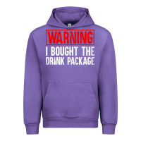 Tulip Mens Warning I Bought The Drink Package Cruise Shirts [Men] Urban Hoodie - trangStudio
