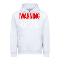 White Mens Warning I Bought The Drink Package Cruise Shirts [Men] Urban Hoodie - trangStudio
