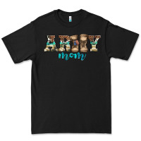 Black western camo pattern army mom Premium Tee - Jasminsmagicworld