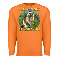 Carrot i like raccoons and 3 people Premium Sweatshirt - BarkalooDesign