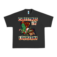 Pigment Black christmas in louisiana Urban Heavy Tee - CowGirlArtShop