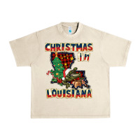 Christmas In Louisiana Urban Heavy Tee | Teevron